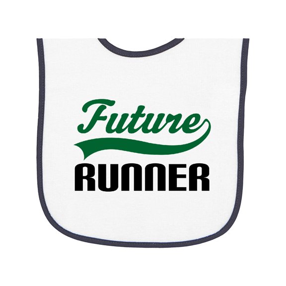 Inktastic Future Runner Baby Terry Cloth Bib