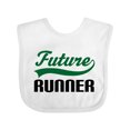 thumbnail image 1 of Inktastic Future Runner Boys Baby Bib, 1 of 4