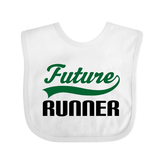 Inktastic Future Runner Boys Baby Bib