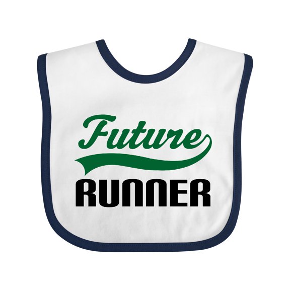 Inktastic Future Runner Boys Baby Bib