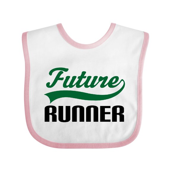 Inktastic Future Runner Boys Baby Bib
