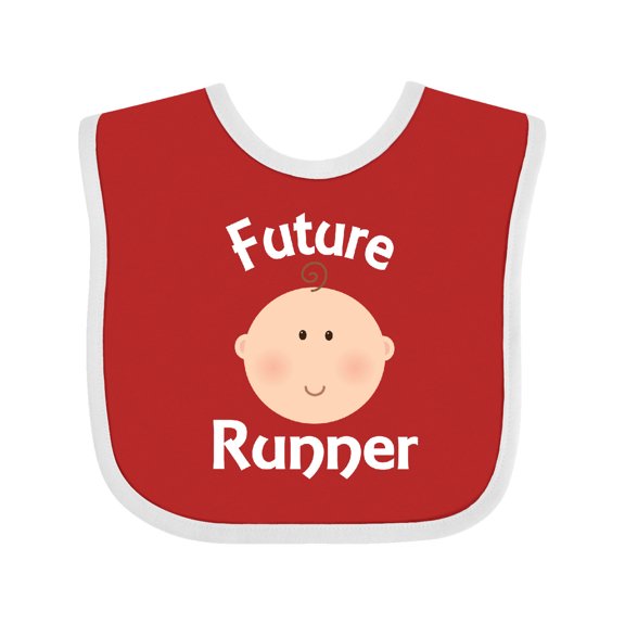 Inktastic Future Runner Boys or Girls Baby Bib