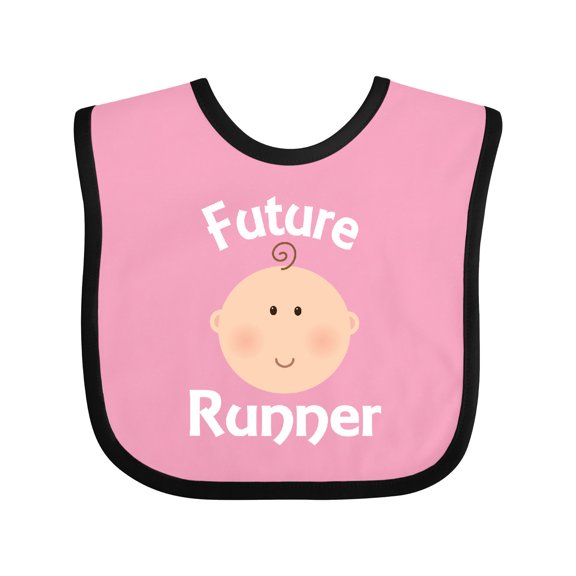 Inktastic Future Runner Boys or Girls Baby Bib