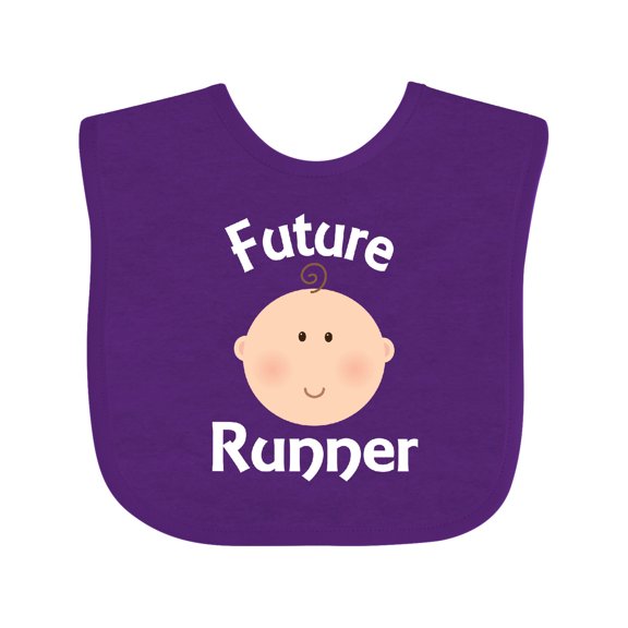 Inktastic Future Runner Boys or Girls Baby Bib