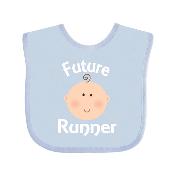 Inktastic Future Runner Boys or Girls Baby Bib
