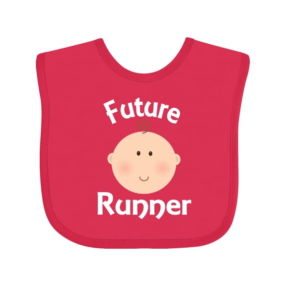 Inktastic Future Runner Boys or Girls Baby Bib