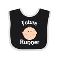 thumbnail image 1 of Inktastic Future Runner Boys or Girls Baby Bib, 1 of 4