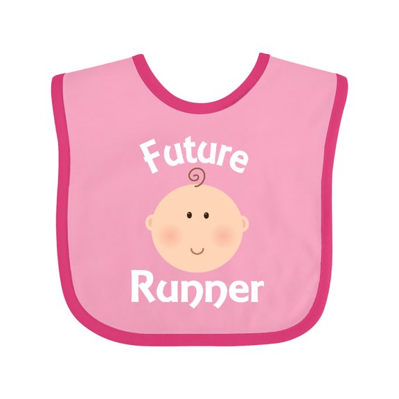 Inktastic Future Runner Boys or Girls Baby Bib