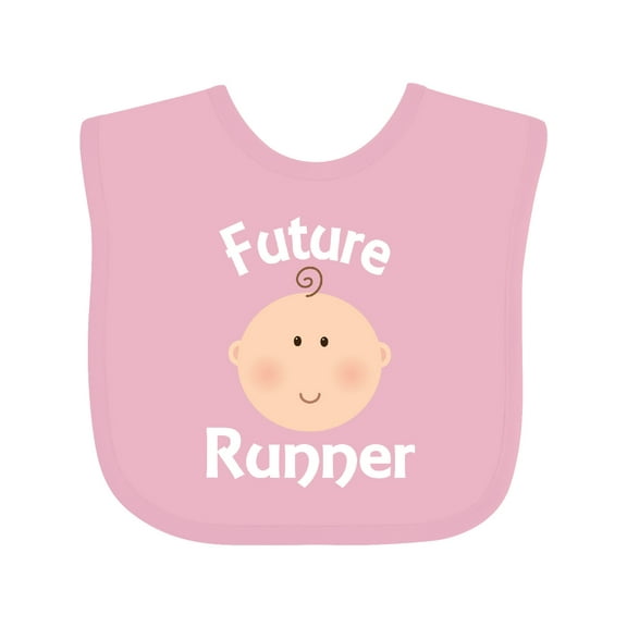 Inktastic Future Runner Boys or Girls Baby Bib