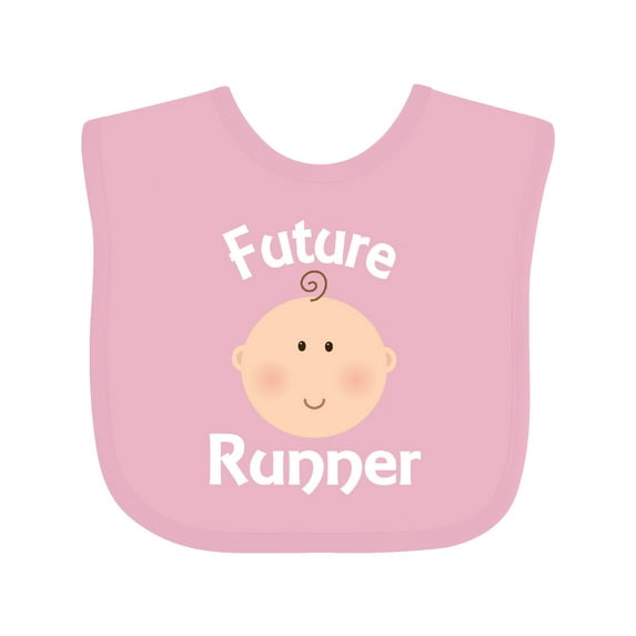 Inktastic Future Runner Boys or Girls Baby Bib