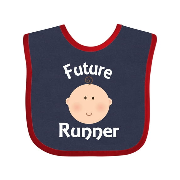 Inktastic Future Runner Boys or Girls Baby Bib