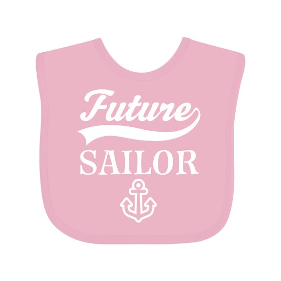 Inktastic Future Sailor Kids Sailing Boys Baby Bib