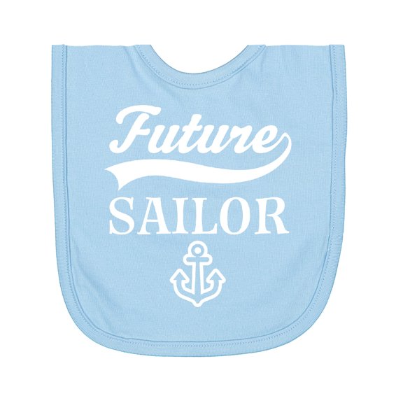 Inktastic Future Sailor Kids Sailing Newborn Bib