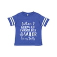 thumbnail image 1 of Inktastic Future Sailor Like Daddy Boys Toddler T-Shirt, 1 of 5