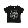 thumbnail image 1 of Inktastic Future Sailor Like Daddy Boys Toddler T-Shirt, 1 of 5