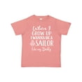 thumbnail image 1 of Inktastic Future Sailor Like Daddy Boys Toddler T-Shirt, 1 of 5