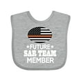 thumbnail image 1 of Inktastic Future Sar Team Search and Rescue Member Boys or Girls Baby Bib, 1 of 4