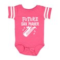 thumbnail image 1 of Inktastic Future Saxophone Player Childs Music Boys or Girls Baby Bodysuit, 1 of 5