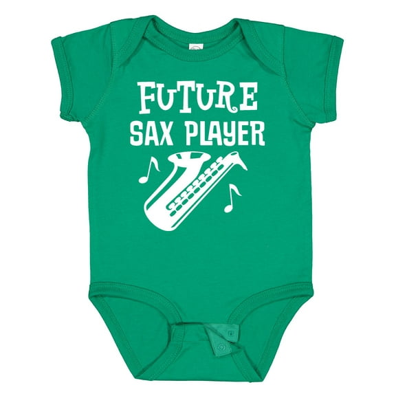 Inktastic Future Saxophone Player Childs Music Boys or Girls Baby Bodysuit