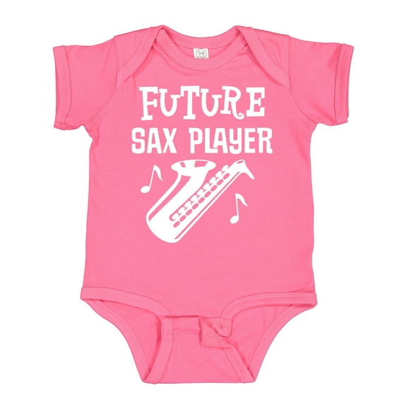 Inktastic Future Saxophone Player Childs Music Boys or Girls Baby Bodysuit