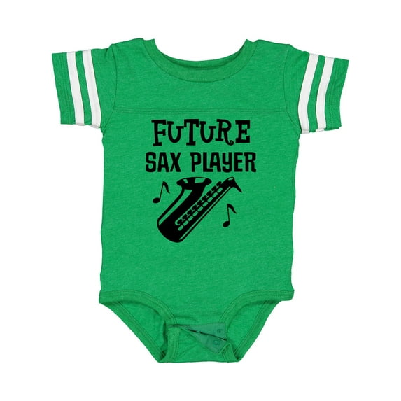 Inktastic Future Saxophone Player Sax Music Boys or Girls Baby Bodysuit