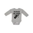 thumbnail image 1 of Inktastic Future Saxophone Player Sax Music Boys or Girls Long Sleeve Baby Bodysuit, 1 of 5