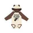 thumbnail image 1 of Inktastic Future Saxophone Player Sax Music Boys or Girls Long Sleeve Baby Bodysuit, 1 of 5