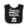 thumbnail image 1 of Inktastic Future School Principal Boys or Girls Baby Bib, 1 of 4