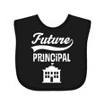 thumbnail image 1 of Inktastic Future School Principal Boys or Girls Baby Bib, 1 of 4