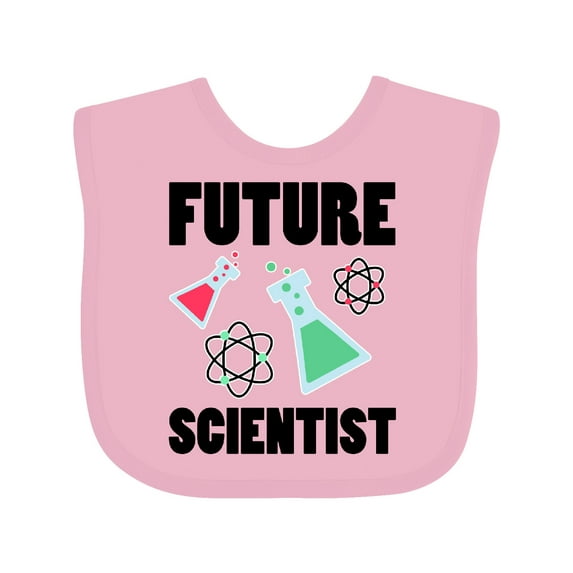 Inktastic Future Scientist Boys or Girls Baby Bib