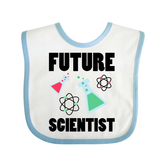 Inktastic Future Scientist Boys or Girls Baby Bib