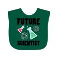 thumbnail image 1 of Inktastic Future Scientist Boys or Girls Baby Bib, 1 of 4