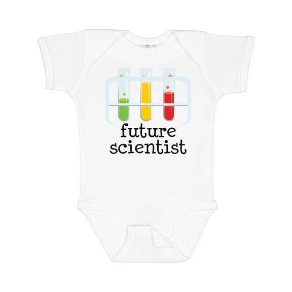 Inktastic Future Scientist Chemist Chem Teacher Boys or Girls Baby Bodysuit