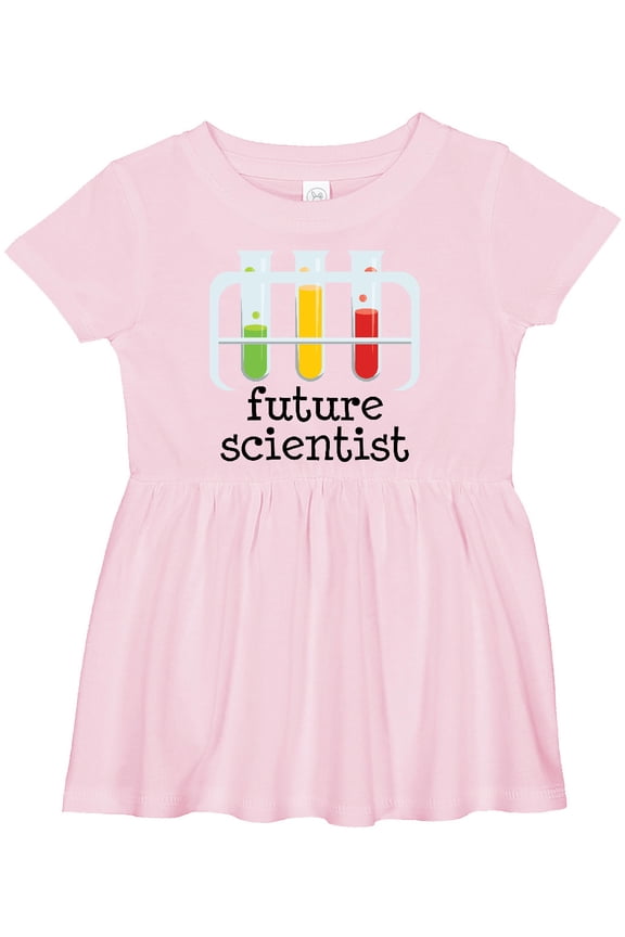 Future Scientist Chemist Chem Teacher Girls Baby Dress
