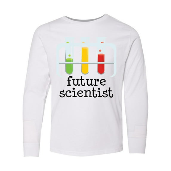 Inktastic Future Scientist Chemist Chem Teacher Long Sleeve Youth T-Shirt