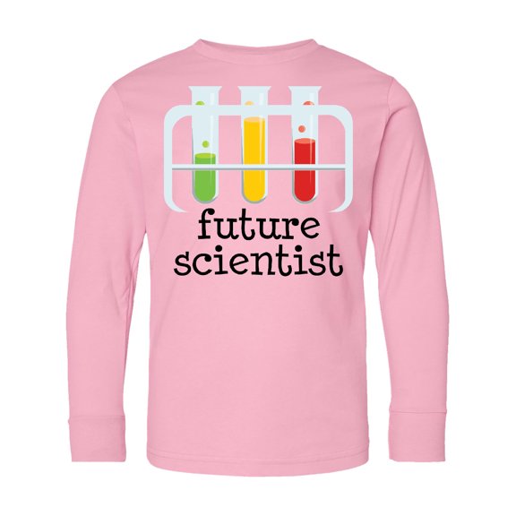 Inktastic Future Scientist Chemist Chem Teacher Long Sleeve Youth T-Shirt
