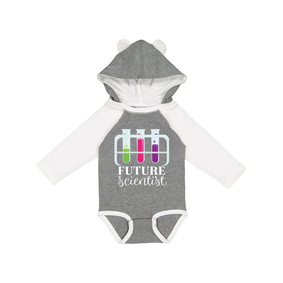 Inktastic Future Scientist Chemistry Girls Long Sleeve Baby Bodysuit
