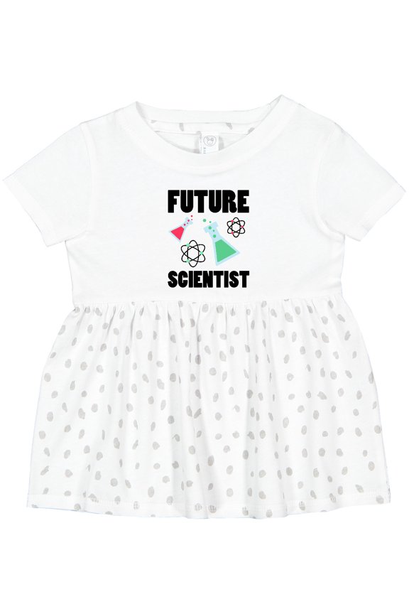 Future Scientist Girls Baby Dress