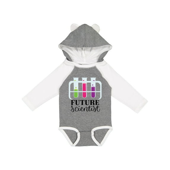 Inktastic Future Scientist Girls Chemistry Girls Long Sleeve Baby Bodysuit