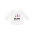 thumbnail image 1 of Inktastic Future Scientist Girls Chemistry Girls Long Sleeve Toddler T-Shirt, 1 of 5