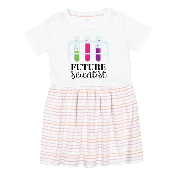Inktastic Future Scientist Girls Chemistry Girls Toddler Dress