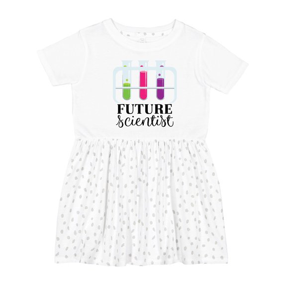 Inktastic Future Scientist Girls Chemistry Girls Toddler Dress