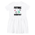 thumbnail image 1 of Inktastic Future Scientist Girls Toddler Dress, 1 of 5