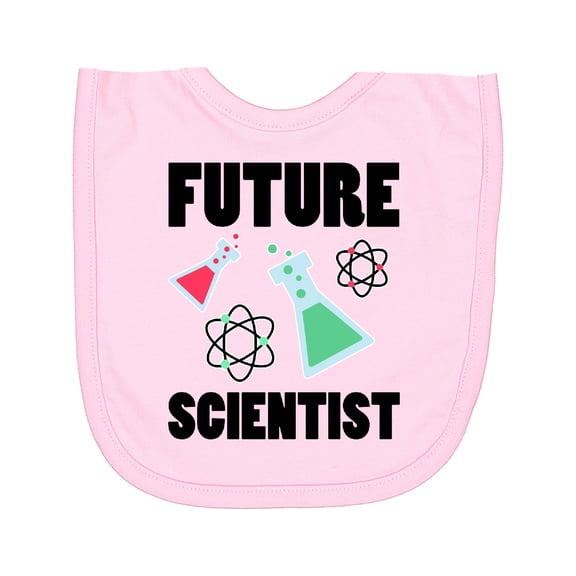 Inktastic Future Scientist Newborn Bib