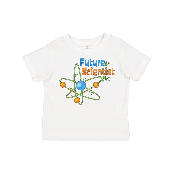 Inktastic Future Scientist with Atom Boys or Girls Toddler T-Shirt
