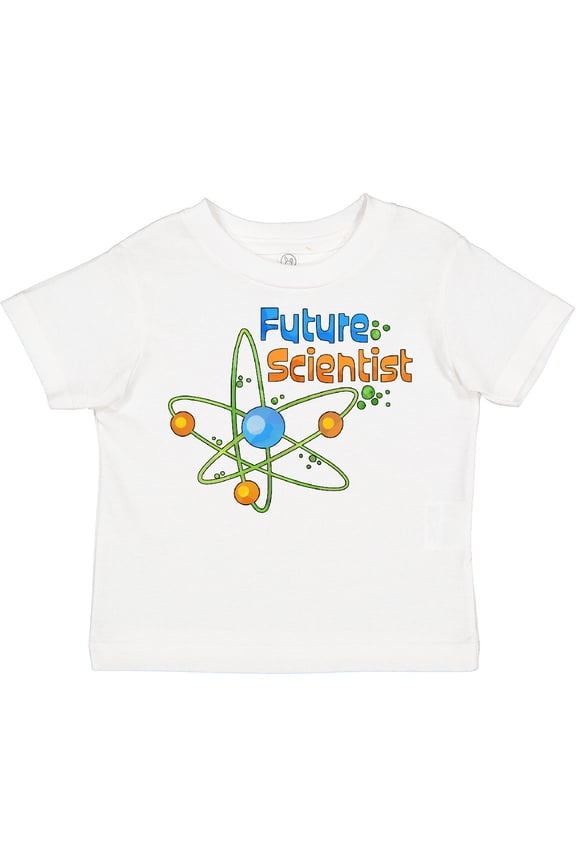 Future Scientist with Atom Boys or Girls Toddler T-Shirt