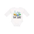 thumbnail image 1 of Inktastic Future Scientist with Beakers, Test Tubes and Formulas Boys or Girls Long Sleeve Baby Bodysuit, 1 of 5