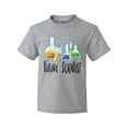 thumbnail image 1 of Inktastic Future Scientist with Beakers, Test Tubes and Formulas Youth T-Shirt, 1 of 5