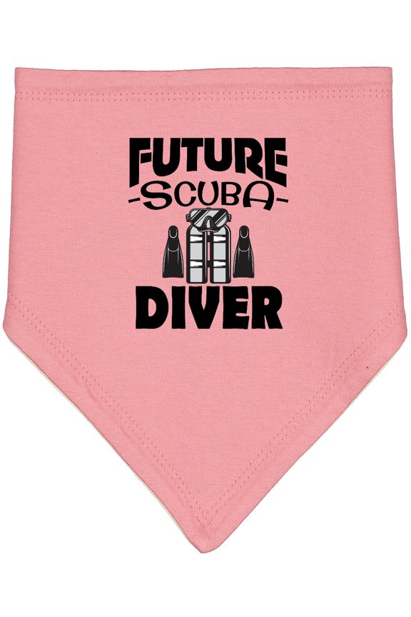 Future Scuba Diver Baby Bandana Bib