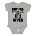 thumbnail image 1 of Inktastic Future Scuba Diver Boys or Girls Baby Bodysuit, 1 of 5